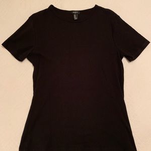 Black Forever 21 Short Sleeve Shirt